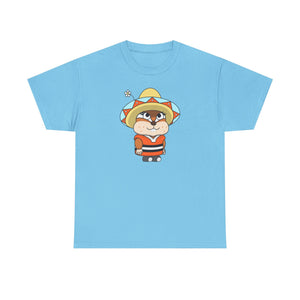 Chippy La Bamba — Cute chipmunk in Sombrero Kids & Adult Graphic T-Shirt
